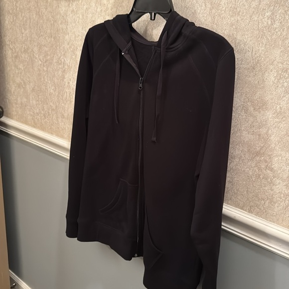 Ladies Black Hoodie Jacket Size Medium - Picture 5 of 10